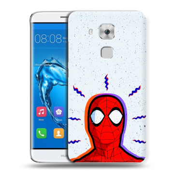 Пластиковый чехол на Huawei Nova Plus с принтом Spiderman Человек паук
