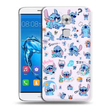 Пластиковый чехол на Huawei Nova Plus с принтом Лило и Стич Пластиковый чехол на Huawei Nova Plus с принтом Лило и Стич