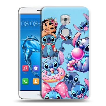Пластиковый чехол на Huawei Nova Plus с принтом Лило и Стич Пластиковый чехол на Huawei Nova Plus с принтом Лило и Стич