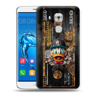 Пластиковый чехол на Huawei Nova Plus с принтом Дональд Дак Доллар Пластиковый чехол на Huawei Nova Plus с принтом Дональд Дак Доллар