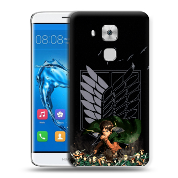 Пластиковый чехол на Huawei Nova Plus с принтом Атака титанов Пластиковый чехол на Huawei Nova Plus с принтом Атака титанов