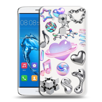 Пластиковый чехол на Huawei Nova Plus с принтом Y2K
