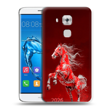 Пластиковый чехол на Huawei Nova Plus с принтом Новый год