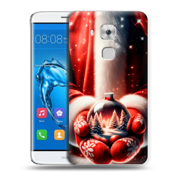 Пластиковый чехол на Huawei Nova Plus с принтом Новый год