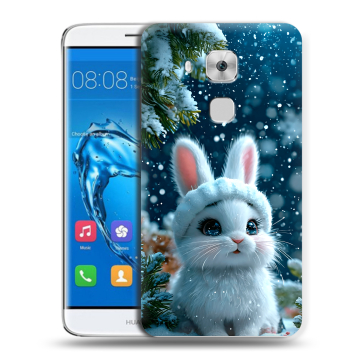 Пластиковый чехол на Huawei Nova Plus с принтом Новый год