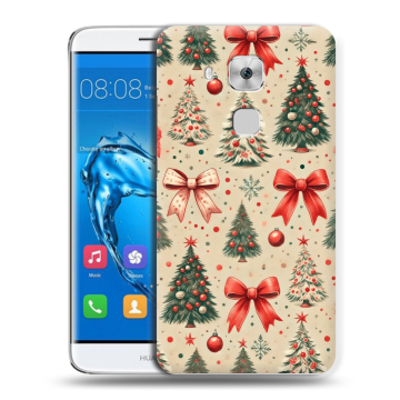 Пластиковый чехол на Huawei Nova Plus с принтом Новый год