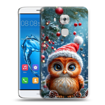 Пластиковый чехол на Huawei Nova Plus с принтом Новый год