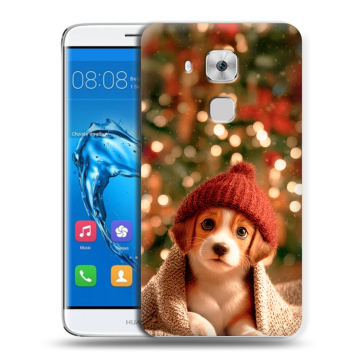 Пластиковый чехол на Huawei Nova Plus с принтом Новый год