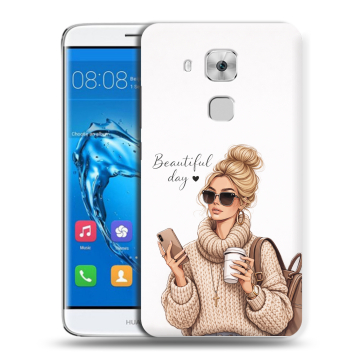 Пластиковый чехол на Huawei Nova Plus с принтом женский Пластиковый чехол на Huawei Nova Plus с принтом женский
