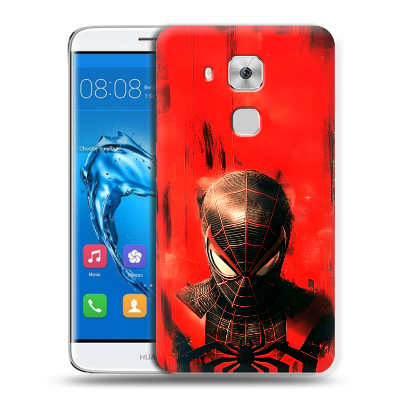 Пластиковый чехол на Huawei Nova Plus с принтом человек паук spiderman Пластиковый чехол на Huawei Nova Plus с принтом человек паук spiderman