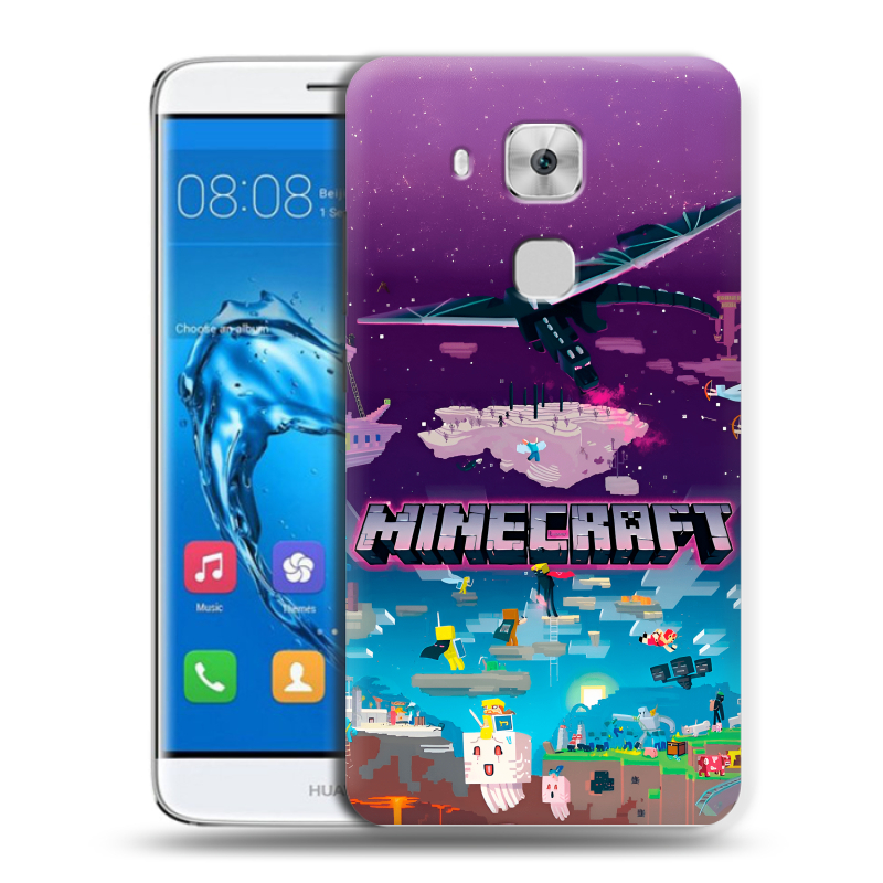 Пластиковый чехол на Huawei Nova Plus с принтом Майнкрафт Minecraft Пластиковый чехол на Huawei Nova Plus с принтом Майнкрафт Minecraft
