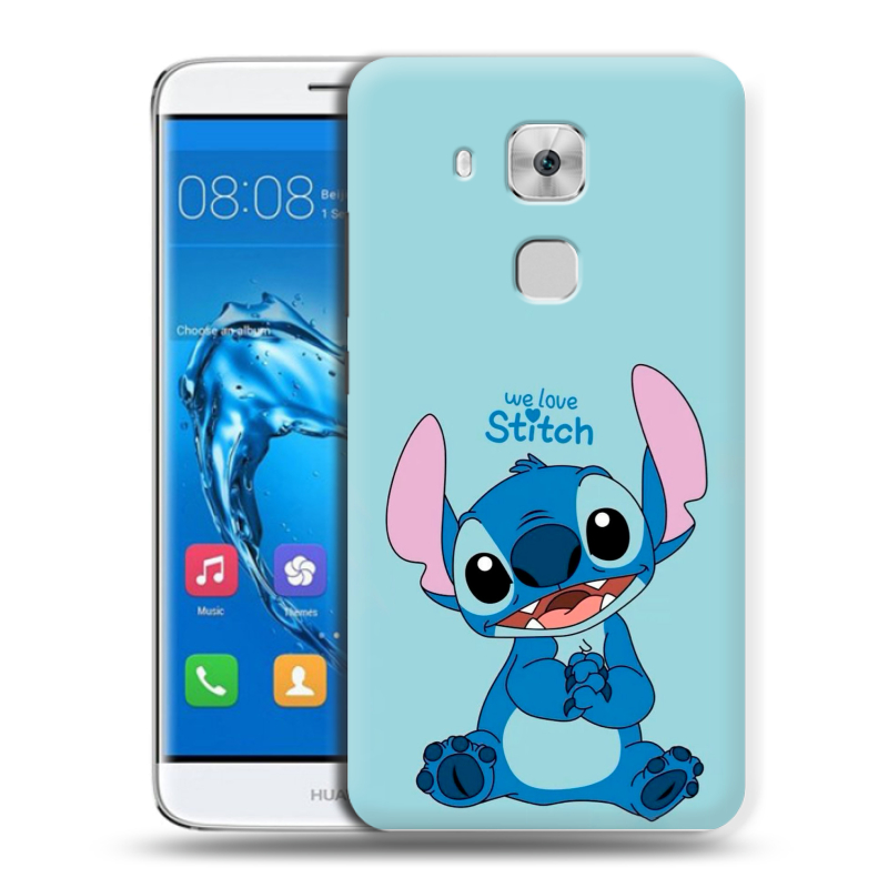 Пластиковый чехол на Huawei Nova Plus с принтом Лило и Стич Пластиковый чехол на Huawei Nova Plus с принтом Лило и Стич
