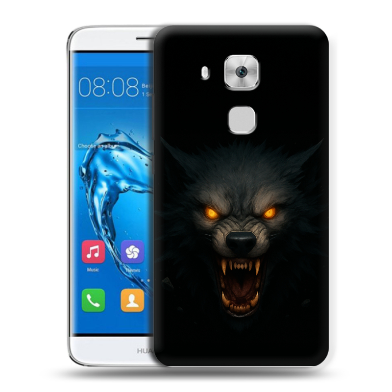 Пластиковый чехол на Huawei Nova Plus с принтом Волк Пластиковый чехол на Huawei Nova Plus с принтом Волк