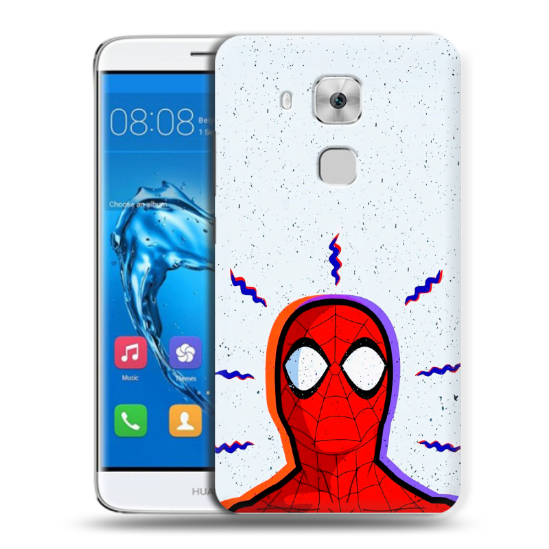 Пластиковый чехол на Huawei Nova Plus с принтом Spiderman Человек паук Пластиковый чехол на Huawei Nova Plus с принтом Spiderman Человек паук