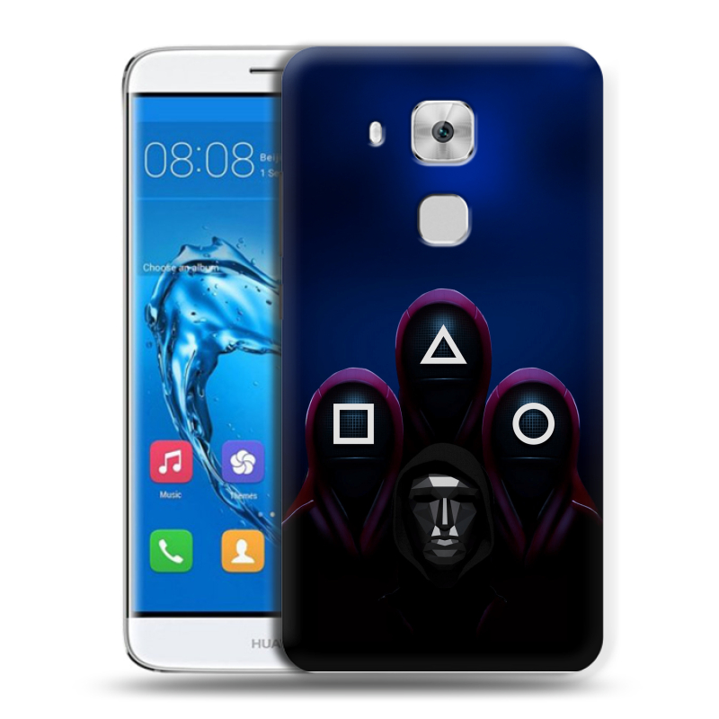 Пластиковый чехол на Huawei Nova Plus с принтом Игра Кальмара Пластиковый чехол на Huawei Nova Plus с принтом Игра Кальмара