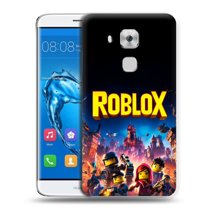 Пластиковый чехол на Huawei Nova Plus с принтом Roblox Роблокс Пластиковый чехол на Huawei Nova Plus с принтом Roblox Роблокс