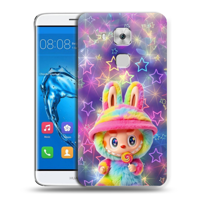 Пластиковый чехол на Huawei Nova Plus с принтом Labubu Лабубу Пластиковый чехол на Huawei Nova Plus с принтом Labubu Лабубу