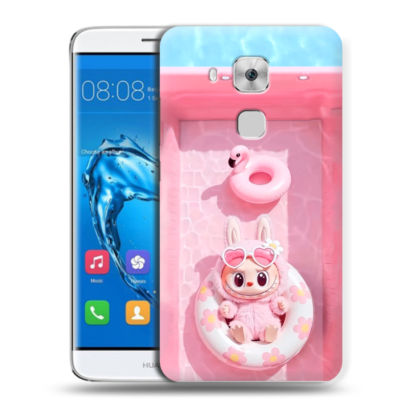Пластиковый чехол на Huawei Nova Plus с принтом Labubu Лабубу Пластиковый чехол на Huawei Nova Plus с принтом Labubu Лабубу