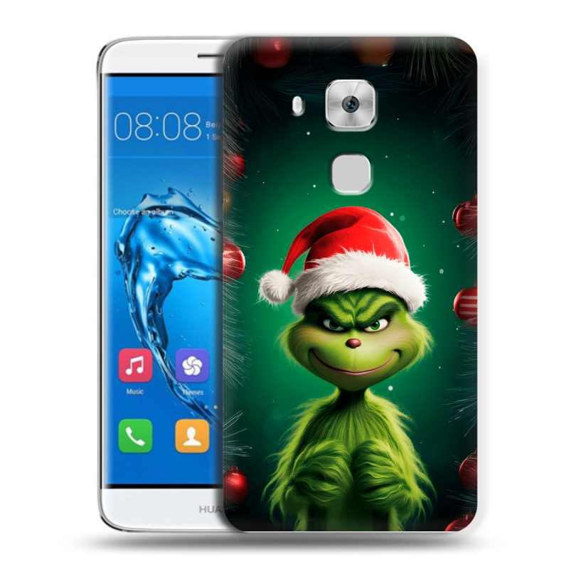 Пластиковый чехол на Huawei Nova Plus с принтом Гринч Новый год Рождество Пластиковый чехол на Huawei Nova Plus с принтом Гринч Новый год Рождество