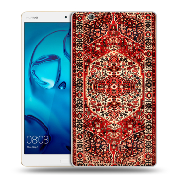 Силиконовый чехол на Huawei MediaPad M3 с принтом Ковер