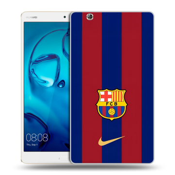 Силиконовый чехол на Huawei MediaPad M3 с принтом Барселона Barcelona