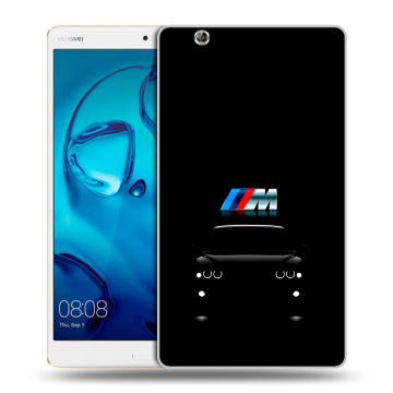 Силиконовый чехол на Huawei MediaPad M3 с принтом БМВ BMW
