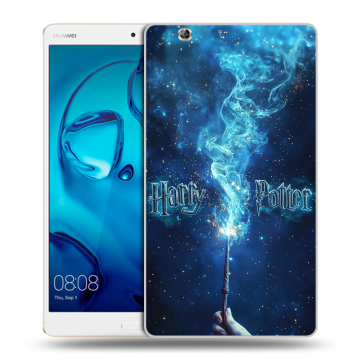 Силиконовый чехол на Huawei MediaPad M3 с принтом Harry Potter Гарри Поттер