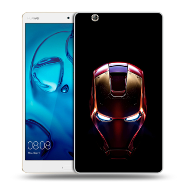 Силиконовый чехол на Huawei MediaPad M3 с принтом IronMan Железный человек