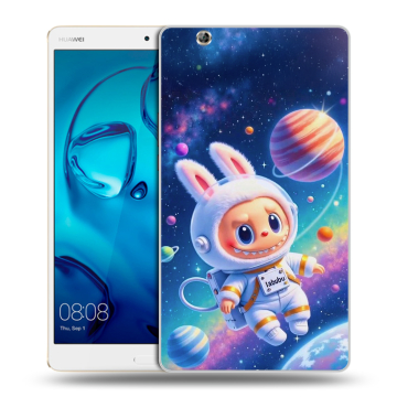 Силиконовый чехол на Huawei MediaPad M3 с принтом Labubu Лабубу
