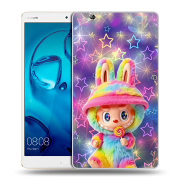 Силиконовый чехол на Huawei MediaPad M3 с принтом Labubu Лабубу