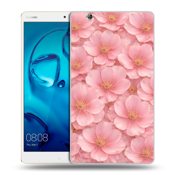 Силиконовый чехол на Huawei MediaPad M3 с принтом женский Силиконовый чехол на Huawei MediaPad M3 с принтом женский