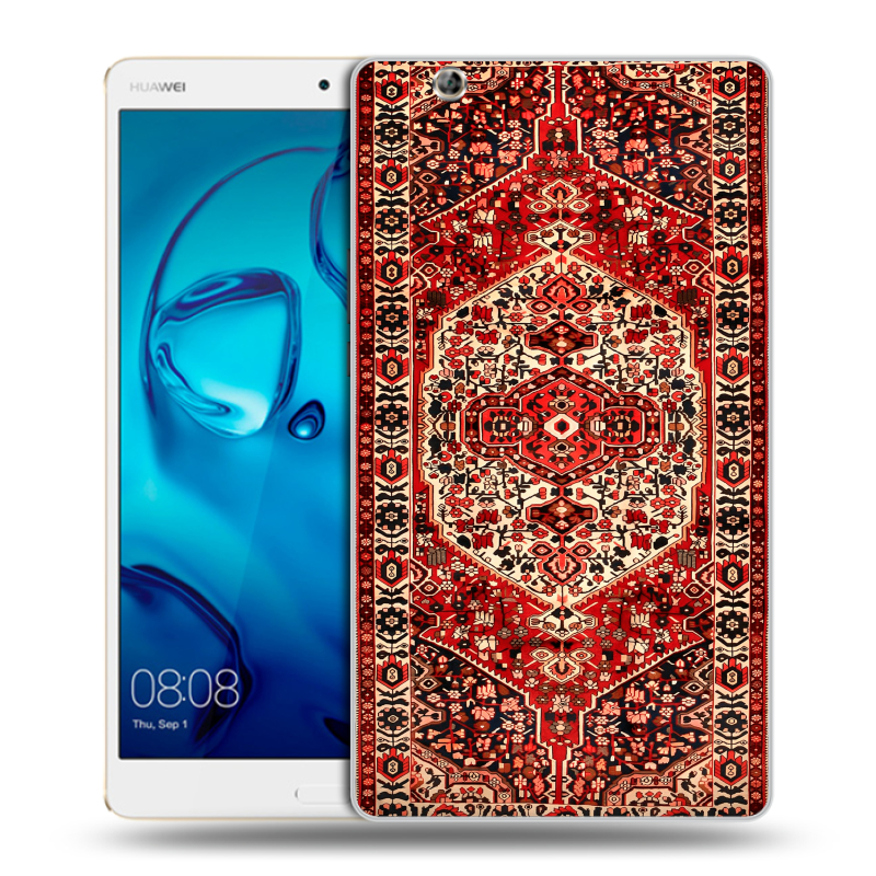 Силиконовый чехол на планшета Huawei MediaPad M3 с принтом Ковер Силиконовый чехол на планшета Huawei MediaPad M3 с принтом Ковер
