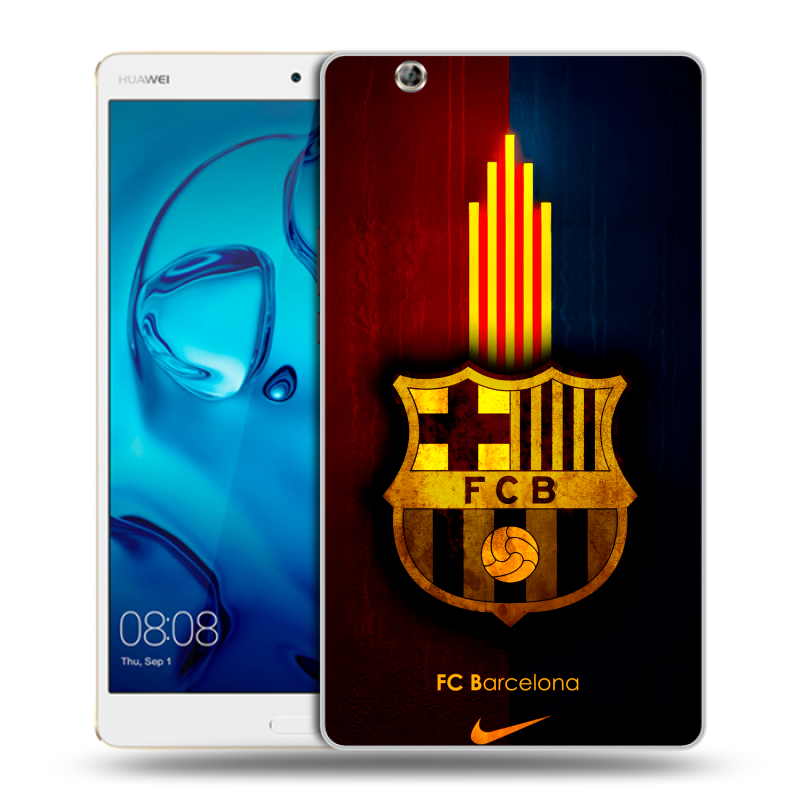 Силиконовый чехол на Huawei MediaPad M3 с принтом Барселона Barcelona Силиконовый чехол на Huawei MediaPad M3 с принтом Барселона Barcelona