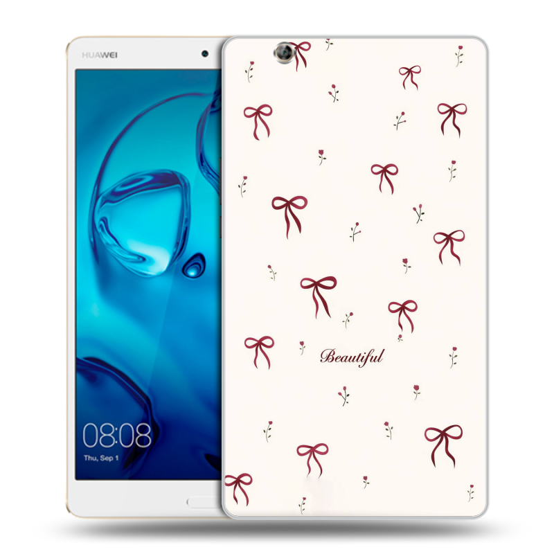 Силиконовый чехол на Huawei MediaPad M3 с принтом для девочек Силиконовый чехол на Huawei MediaPad M3 с принтом для девочек