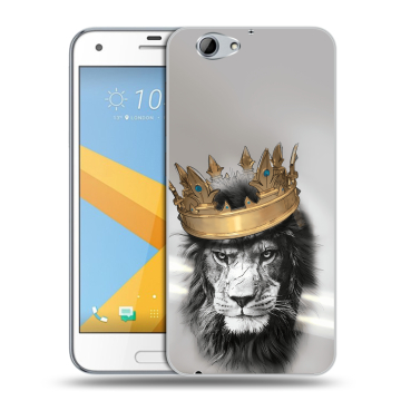 Пластиковый чехол на HTC One A9S с принтом Лев с короной Пластиковый чехол на HTC One A9S с принтом Лев с короной
