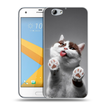 Пластиковый чехол на HTC One A9S с принтом Коты