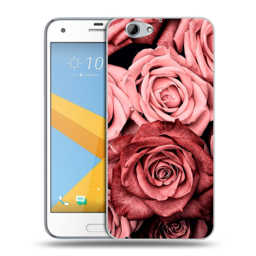 Пластиковый чехол на HTC One A9S с принтом Цветы розы