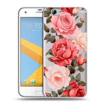 Пластиковый чехол на HTC One A9S с принтом Розы Пластиковый чехол на HTC One A9S с принтом Розы