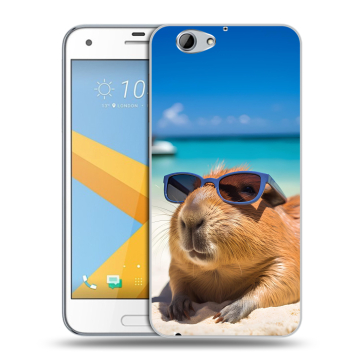 Пластиковый чехол на HTC One A9S с принтом Капибара Пластиковый чехол на HTC One A9S с принтом Капибара