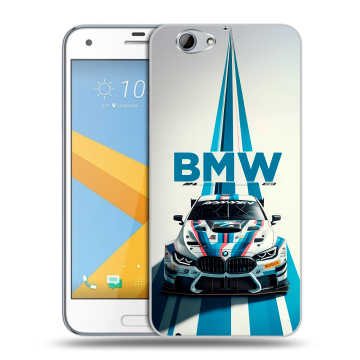 Пластиковый чехол на HTC One A9S с принтом БМВ BMW