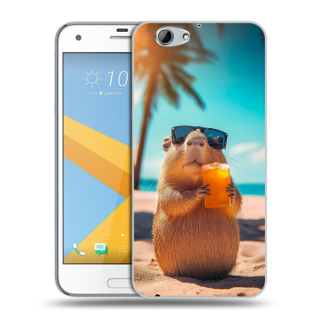 Пластиковый чехол на HTC One A9S с принтом Капибара Пластиковый чехол на HTC One A9S с принтом Капибара