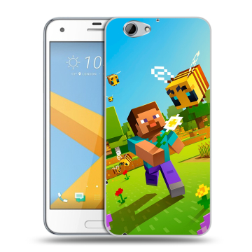 Пластиковый чехол на HTC One A9S с принтом Майнкрафт Minecraft Пластиковый чехол на HTC One A9S с принтом Майнкрафт Minecraft