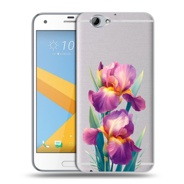 Пластиковый чехол на HTC One A9S с принтом Цветы орхидеи