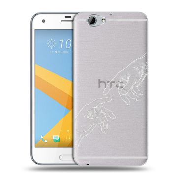 Пластиковый чехол на HTC One A9S с принтом Сотворение мира