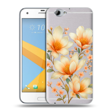 Пластиковый чехол на HTC One A9S с принтом Цветы