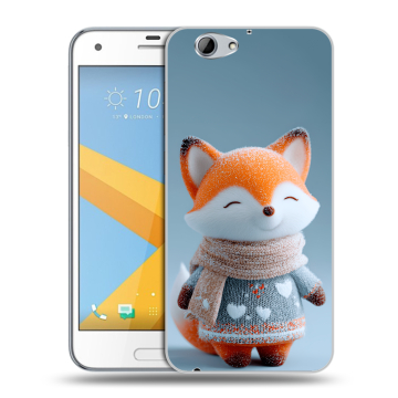 Пластиковый чехол на HTC One A9S с принтом Лиса
