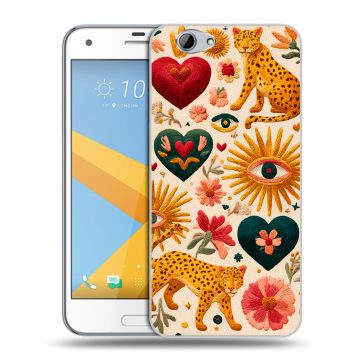 Пластиковый чехол на HTC One A9S с принтом Модный принт
