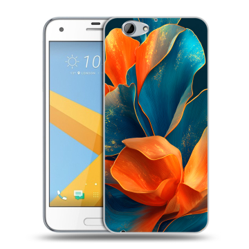 Пластиковый чехол на HTC One A9S с принтом Цветы