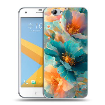 Пластиковый чехол на HTC One A9S с принтом Цветы