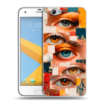 Пластиковый чехол на HTC One A9S с принтом Модный принт